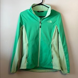 Green North Face Jacket